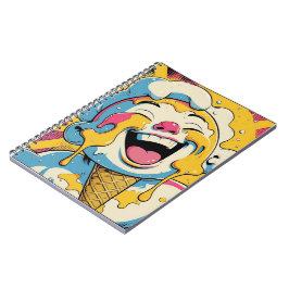 Ice Cream Pop Art Explosion Notebook ノートブック