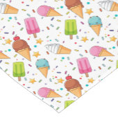 Ice Cream Popsicle Table Runner ショートテーブルランナー (コーナー)