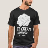Ice Cream Sandwich  Cookie Recipe Tシャツ (正面)