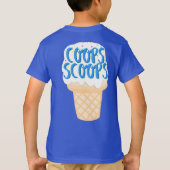 Ice Cream Shirt for Kids Tシャツ (裏面)