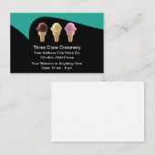 Ice Cream Shop Modern Trendy  名刺 (正面/裏面)