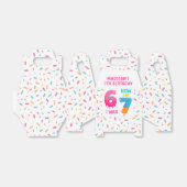 Ice Cream Six Seven 67 Birthday Favor Box フェイバーボックス (折り畳みなし)