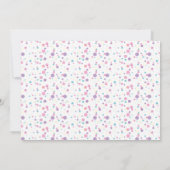 Ice Cream “Six Seven” 7th Birthday Party for Kids 招待状 (裏面)