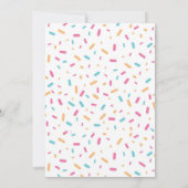 Ice Cream Six Seven Girl Birthday Invitation 招待状 (裏面)