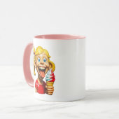 Ice Cream Smile Burst マグカップ (正面左)