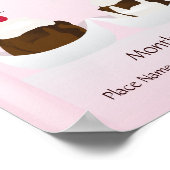 Ice Cream Social Announcement Poster ポスター (角)