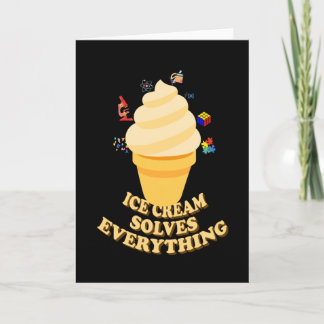 Ice Cream Solves Everything カード