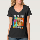 Ice cream squad  2 tシャツ (正面)