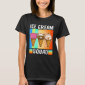 Ice cream squad  2 tシャツ (正面)