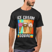 Ice cream squad  2 tシャツ (正面)