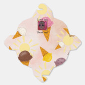 ice cream summer party photo フェイバーボックス (見開き)