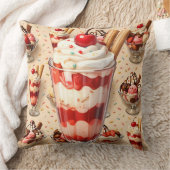 Ice cream sundae premium body cushion クッション (ブランケット)