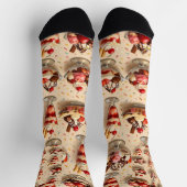 Ice cream sundae premium crew socks ソックス (上部)
