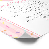 Ice Cream Sundae Sprinkled with Baby Dont Say Baby ポスター (角)