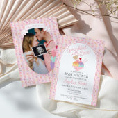 Ice Cream Sundae Sprinkled with Love Baby Shower 招待状