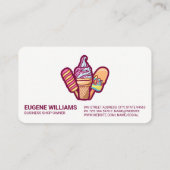 Ice Cream Sweet Popsicle Treats | Desserts  名刺 (裏面)