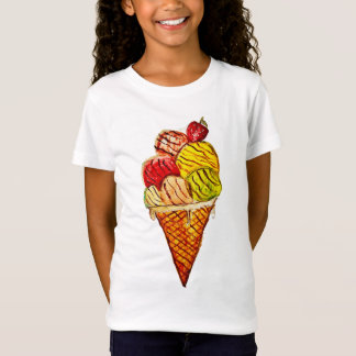 ice cream t shirt for girls tシャツ