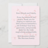 Ice Cream Thank You Card, Samantha Birthday Thank サンキューカード (裏面)