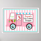 Ice Cream Truck Poster ポスター (正面)