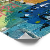 Ice Cream Visit Painting / Artist Larry Lerew ポスター (角)