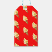 Ice-cream Vivid red ギフトタグ (正面)