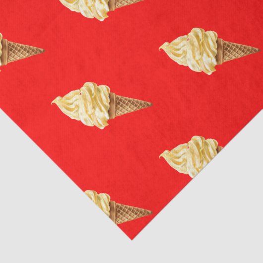 Ice-cream Vivid red 薄葉紙 (詳細)