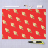 Ice-cream Vivid red 薄葉紙 (クラフト)