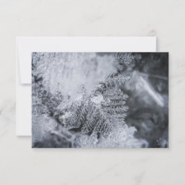 Ice Crystal自然フォトカード