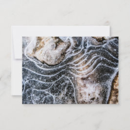 Ice Crystal自然フォトカード