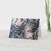 Ice Crystal Nature Photo カード (正面)