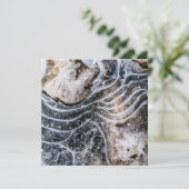 Ice Crystal Nature Photo Card (スタンド正面)