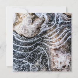 Ice Crystal Nature Photo Card