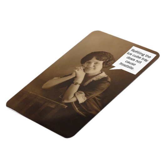 Ice Cubeトレイのアラーム マグネット (左側)