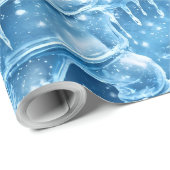 Ice cube man premium wrapping paper ラッピングペーパー (ロールコーナー)