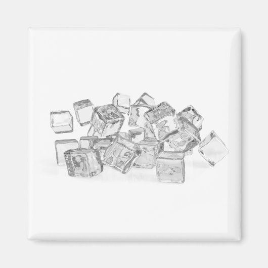 Ice cubes マグネット (正面)