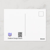 Ice DIYポストカード上のダックス ポストカード (裏面)