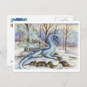 Ice Dragon – ポストカード (正面/裏面)