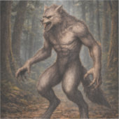 Ice Dragon Sticker – Frosty Mythical Dragon シール (正面)