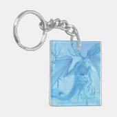 Ice dragon with antlers キーホルダー (正面左)