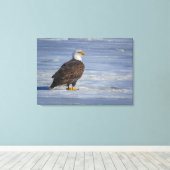 Ice Fishing キャンバスプリント (インサイチュ (ウッドフロア))