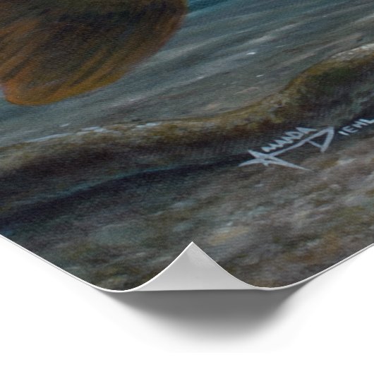 Ice Fishing for Perch ポスター (角)