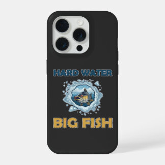 Ice Fishing For Walleye Hard Water Big Fish Gift iPhone 15 Proケース