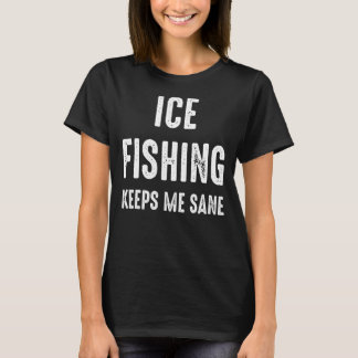 Ice Fishing Lucky Fisherman 24 Tシャツ