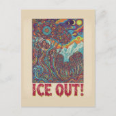 Ice Hippie People Out Protest ポストカード (正面)