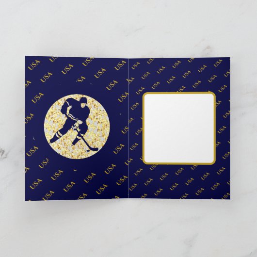 ICE HOCKEY  カード (内部)