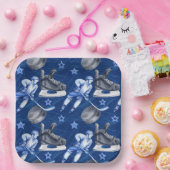 Ice Hockey ペーパープレート (パーティー)