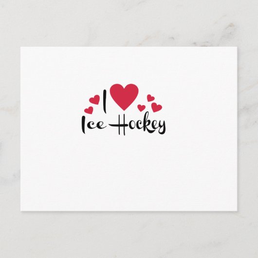 ice hockey ポストカード (正面)