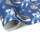 Ice Hockey ラッピングペーパー (ロールコーナー)