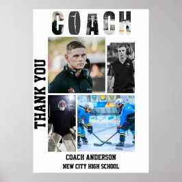 Ice Hockey Coach Senior Night Graduation  ポスター