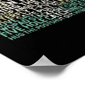 Ice Hockey Goalie Quote Winter Sports Player ポスター (角)